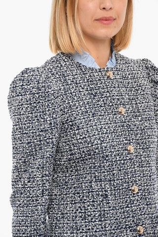 Tweed jacket With patch Pockets