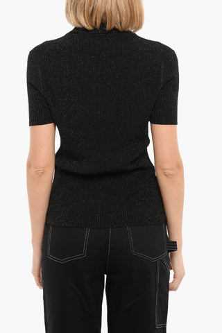 Ribbed Stretchy CAREY Short Sleeved Polo