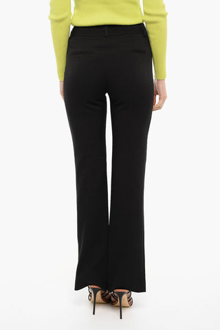 High Waisted MARION Pants With Bottom Slits