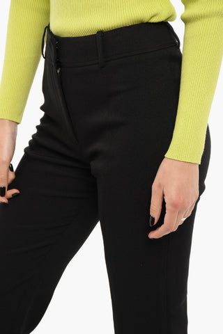 High Waisted MARION Pants With Bottom Slits