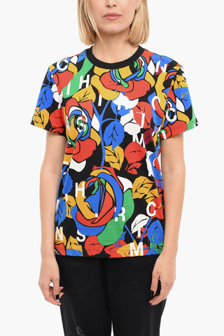 Crewneck Printed LOOSE Short Sleeved T-shirt