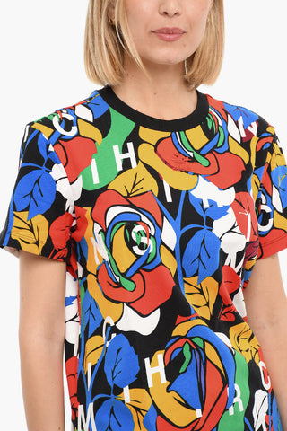 Crewneck Printed LOOSE Short Sleeved T-shirt