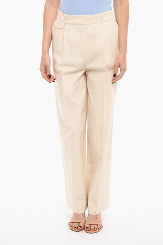 Pantalone A Gamba Ampia SAOIRSE Con Pinces