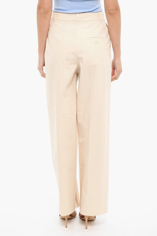 Pantalone A Gamba Ampia SAOIRSE Con Pinces