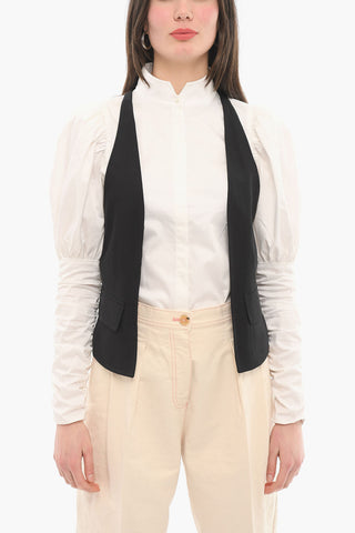 Gilet WOOLY Con Tasche Ad Aletta