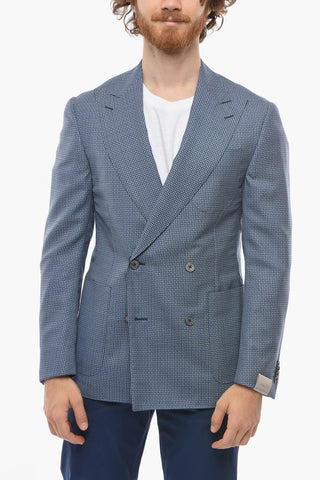 Blazer Doppiopetto ACADEMY SOFT con Rever a Lancia