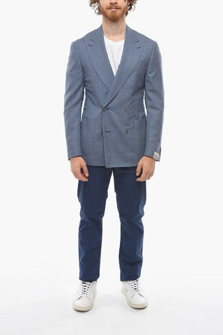 Blazer Doppiopetto ACADEMY SOFT con Rever a Lancia