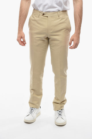 Cotton Blend ACADEMY Pants with Belt Loops