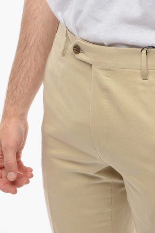 Cotton Blend ACADEMY Pants with Belt Loops