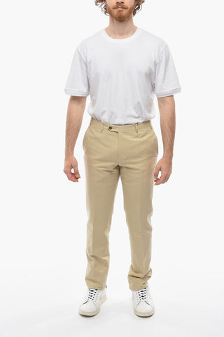 Cotton Blend ACADEMY Pants with Belt Loops