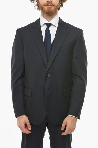 CC COLLECTION Abito RIGHT in Misto Lana Herringbone
