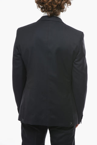 CC COLLECTION Virgin-wool CEREMONY RESET 3-piece Suit with Notch Lapel