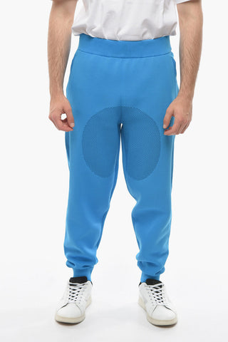 Solid Color Pants with Wool Inside and Drawstring Waist