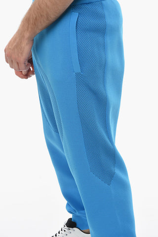 Solid Color Pants with Wool Inside and Drawstring Waist