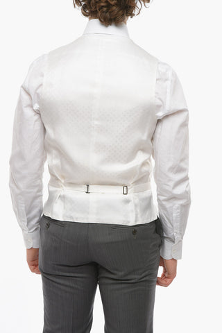 Super 130's Wool 17,25 Microns CEREMONY ACADEMY Three Pieces Suit