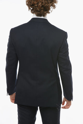 Hopsack Patterned ACADEMY Virgin Wool Blazer