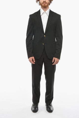 CC COLLECTION Jersey INTERLOCK Blazer with Patch Pockets