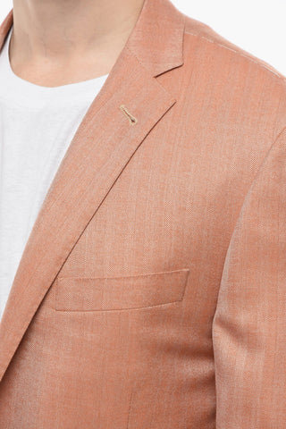 Blazer Semifoderato GATE in Misto Cashmere Herringbone