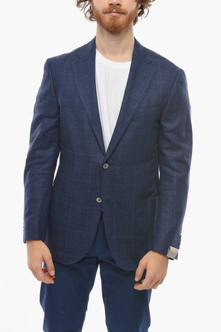 District Check LEADER SOFT Silk Blazer
