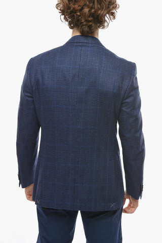 District Check LEADER SOFT Silk Blazer
