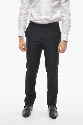 Virgin-wool CEREMONY ACADEMY Suit with Peak Lapel