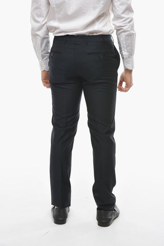 Virgin-wool CEREMONY ACADEMY Suit with Peak Lapel