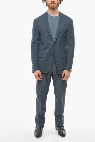 Half-lined GATE Hopsack Wool Blend Blazer