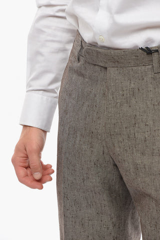 CC COLLECTION Fil a Fil Linen Blend REFINED Pants
