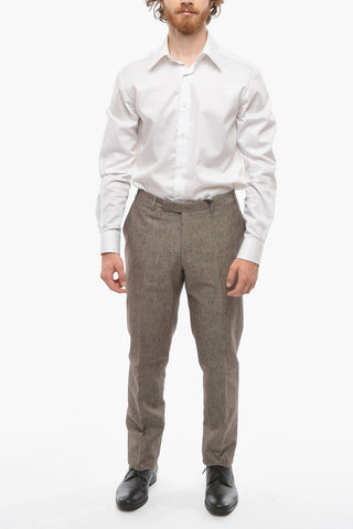 CC COLLECTION Fil a Fil Linen Blend REFINED Pants
