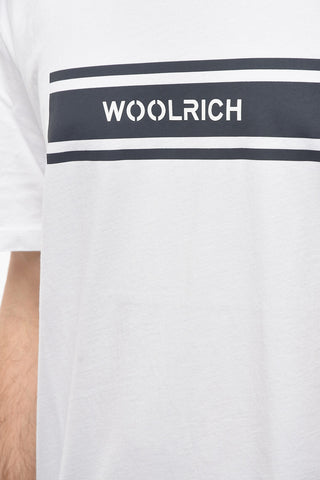 Crew Neck INTARSIA Cotton T-Shirt