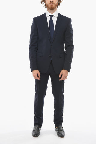 CC COLLECTION Abito in Lana Stretch RESET con Rever Classico