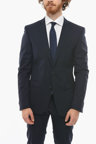 CC COLLECTION Abito in Lana Stretch RESET con Rever Classico