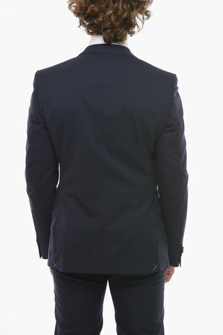 CC COLLECTION Abito in Lana Stretch RESET con Rever Classico