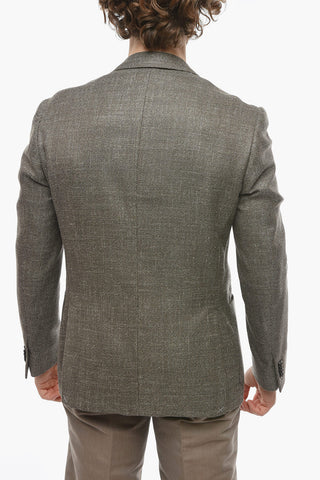 Blazer 2 Bottoni GATE in Misto Lana Tweed