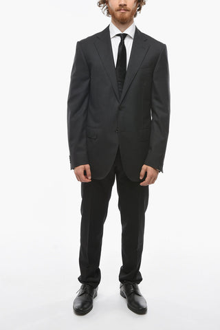 Blazer aus Schurwolle LEADER mit Klappentaschen