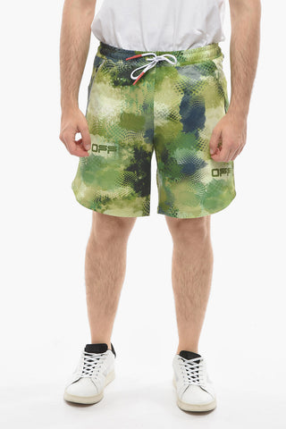 ACTIVE Shorts Monotasca con Motivo Astratto