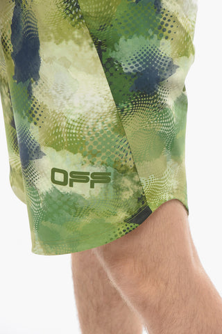 ACTIVE Shorts Monotasca con Motivo Astratto