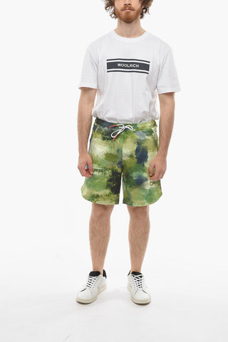 ACTIVE Shorts Monotasca con Motivo Astratto