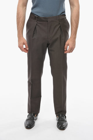 Pantaloni LEADER in Lana e Mohair