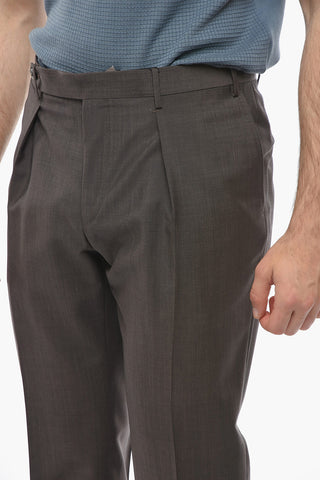 Pantaloni LEADER in Lana e Mohair