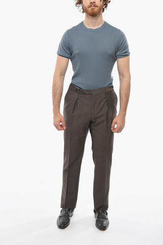 Pantaloni LEADER in Lana e Mohair