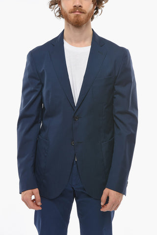 CC COLLECTION Half-lined SPORTSWEAR Wool Blend Blazer