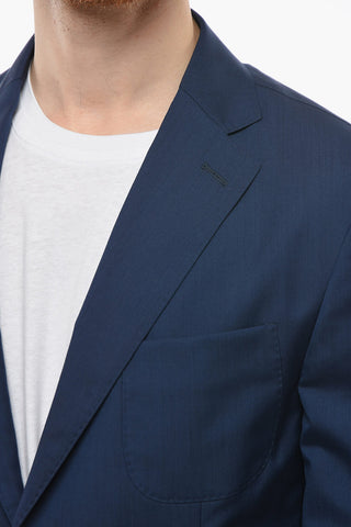 CC COLLECTION Half-lined SPORTSWEAR Wool Blend Blazer