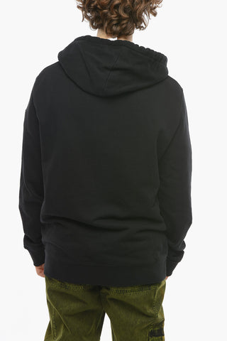 Hoodie Sweatshirt with Contrasting BATMAN Print