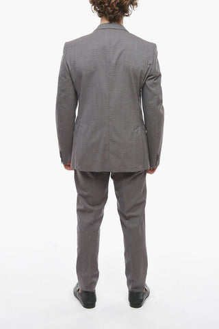 CC COLLECTION 2 Button RESET Micro Houndstooth Motif Suit