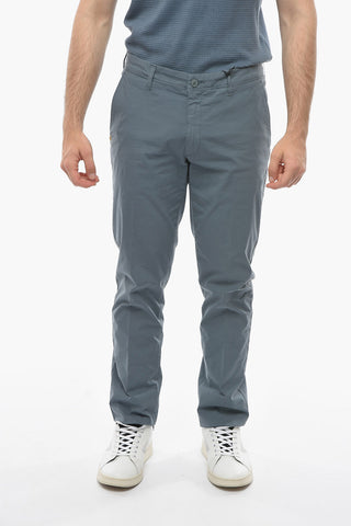 CC COLLECTION Linen Blend Chinos Pants with Belt Loops