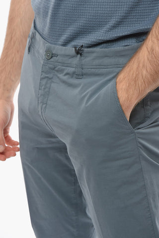 CC COLLECTION Linen Blend Chinos Pants with Belt Loops