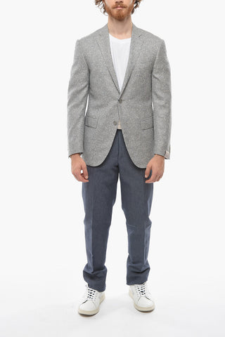Blazer Semifoderato ACADEMY in Misto Lana Tweed