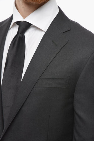 Blazer in Lana Vergine ACADEMY con Spacchi Laterali