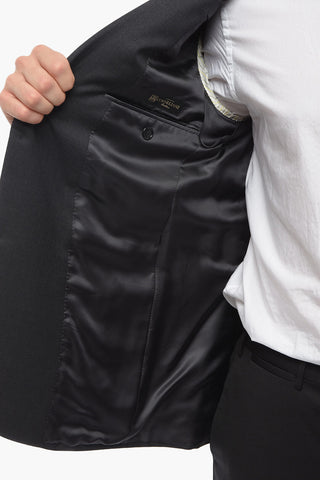 Blazer in Lana Vergine ACADEMY con Spacchi Laterali
